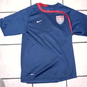 Nike Navy and Crimson Athletic Jersey